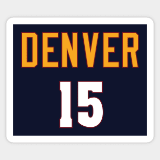 Denver Basketball Sticker